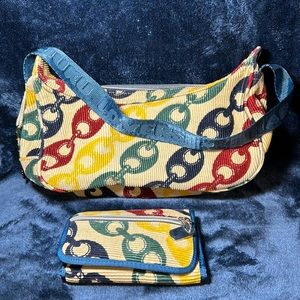 Gwen Stefani Harajuku lovers mini shoulder bag with matching wallet